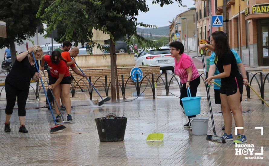 GALERÍA: Lucena intenta recuperar la normalidad tras el desastre que deja la tormenta. Las fotos de otra tromba de agua histórica y sus efectos