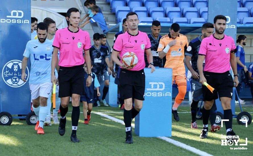 GALERÍA: Empate entre Ciudad de Lucena y Recreativo de Huelva y primer punto para los celestes en un gran partido (1-1). Las fotos del choque