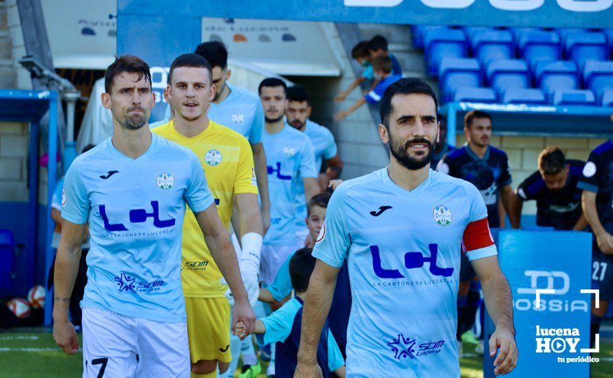 GALERÍA: Empate entre Ciudad de Lucena y Recreativo de Huelva y primer punto para los celestes en un gran partido (1-1). Las fotos del choque