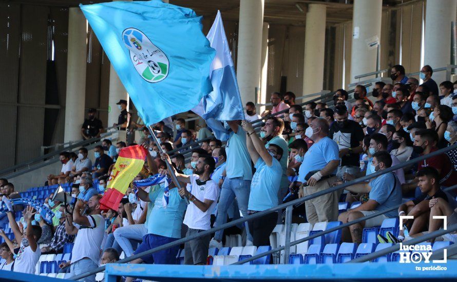 GALERÍA: Empate entre Ciudad de Lucena y Recreativo de Huelva y primer punto para los celestes en un gran partido (1-1). Las fotos del choque