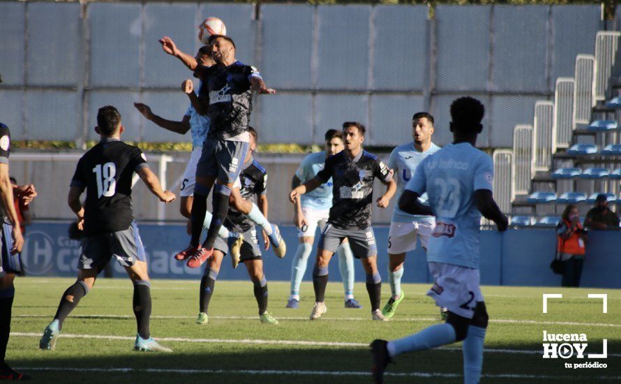 GALERÍA: Empate entre Ciudad de Lucena y Recreativo de Huelva y primer punto para los celestes en un gran partido (1-1). Las fotos del choque