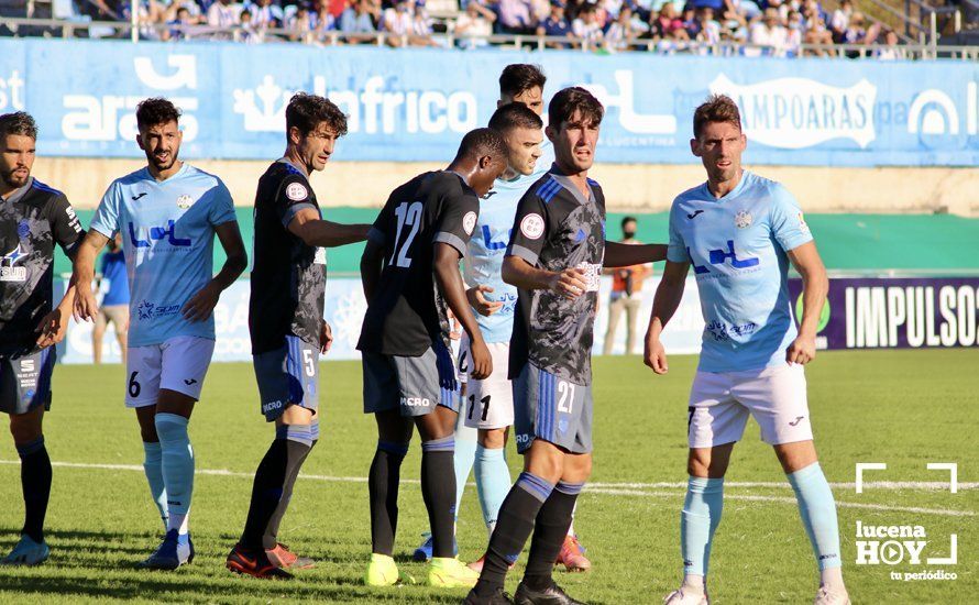 GALERÍA: Empate entre Ciudad de Lucena y Recreativo de Huelva y primer punto para los celestes en un gran partido (1-1). Las fotos del choque