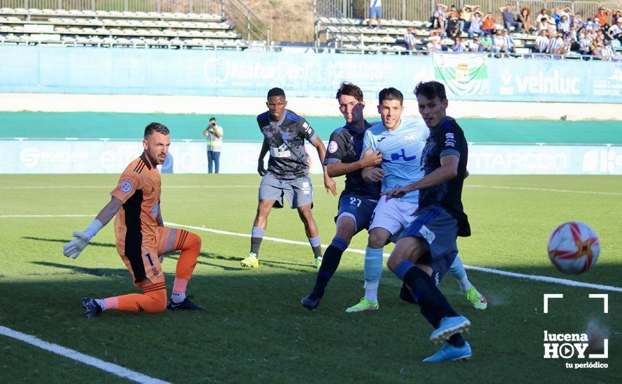 GALERÍA: Empate entre Ciudad de Lucena y Recreativo de Huelva y primer punto para los celestes en un gran partido (1-1). Las fotos del choque