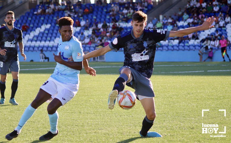 GALERÍA: Empate entre Ciudad de Lucena y Recreativo de Huelva y primer punto para los celestes en un gran partido (1-1). Las fotos del choque