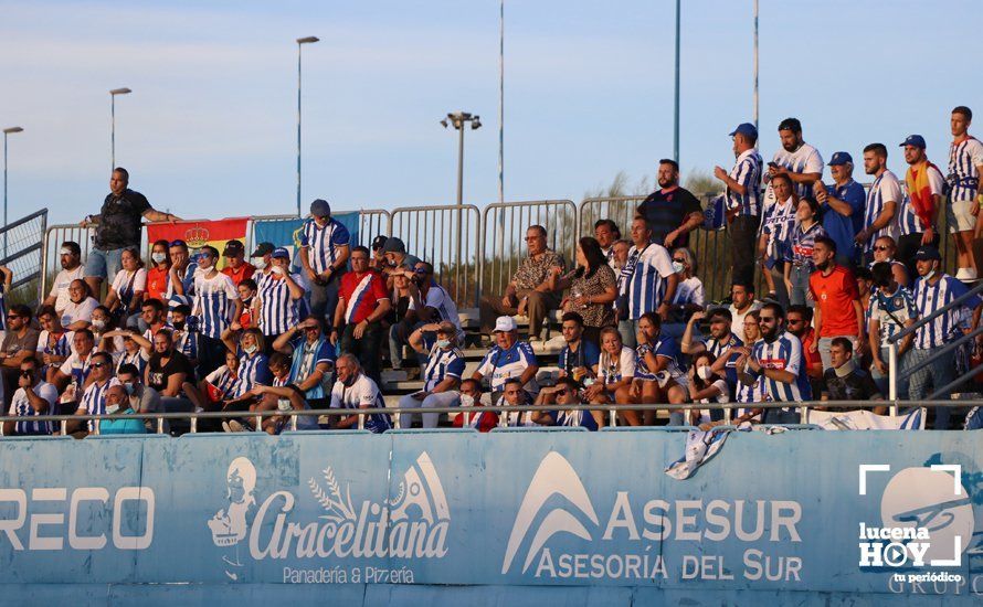 GALERÍA: Empate entre Ciudad de Lucena y Recreativo de Huelva y primer punto para los celestes en un gran partido (1-1). Las fotos del choque