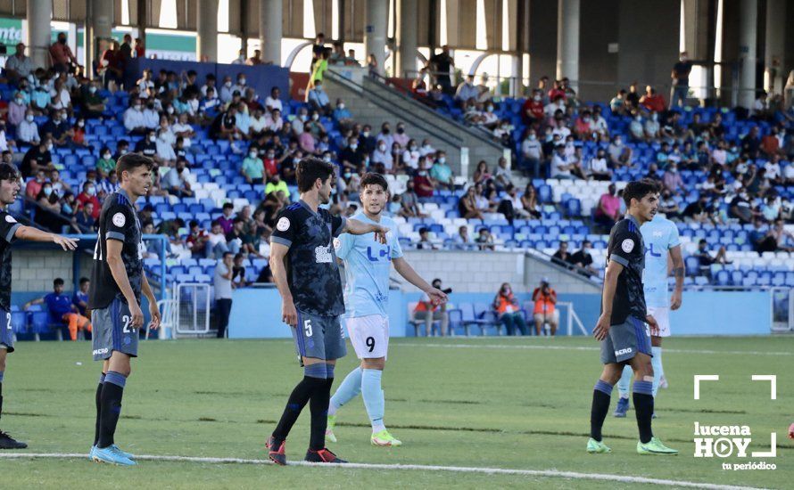 GALERÍA: Empate entre Ciudad de Lucena y Recreativo de Huelva y primer punto para los celestes en un gran partido (1-1). Las fotos del choque