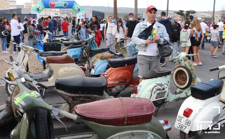 GALERÍA: Sigue la historia de amor entre Lucena y las Vespas: más de 500 vesperos vuelve a inundar las carreteras de la Subbética