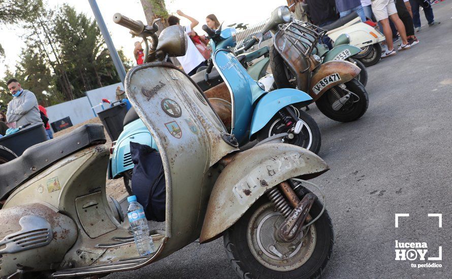 GALERÍA: Sigue la historia de amor entre Lucena y las Vespas: más de 500 vesperos vuelve a inundar las carreteras de la Subbética