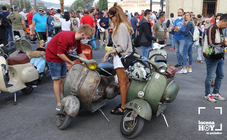 GALERÍA: Sigue la historia de amor entre Lucena y las Vespas: más de 500 vesperos vuelve a inundar las carreteras de la Subbética