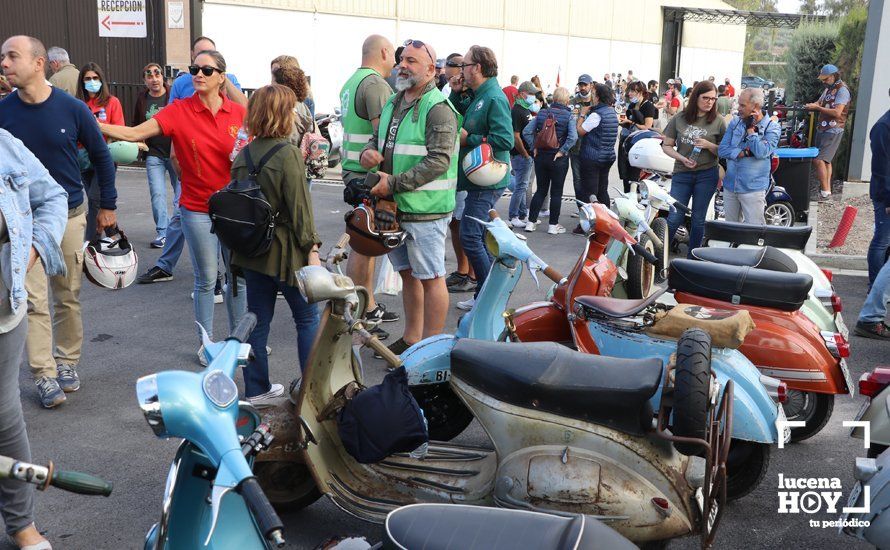 GALERÍA: Sigue la historia de amor entre Lucena y las Vespas: más de 500 vesperos vuelve a inundar las carreteras de la Subbética