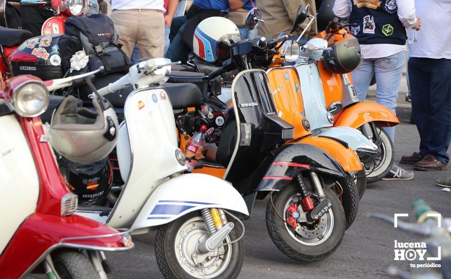 GALERÍA: Sigue la historia de amor entre Lucena y las Vespas: más de 500 vesperos vuelve a inundar las carreteras de la Subbética