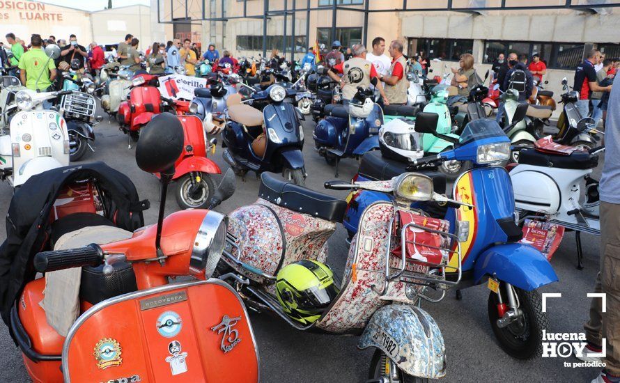 GALERÍA: Sigue la historia de amor entre Lucena y las Vespas: más de 500 vesperos vuelve a inundar las carreteras de la Subbética