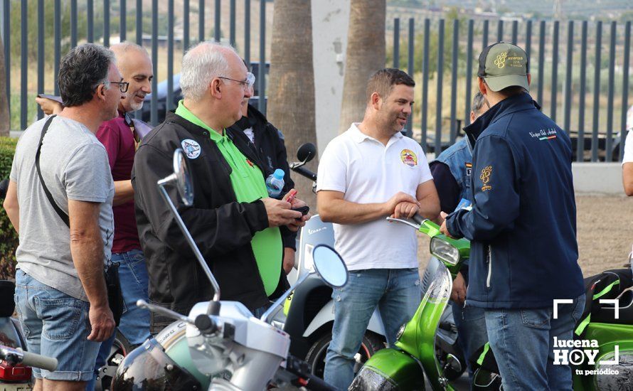 GALERÍA: Sigue la historia de amor entre Lucena y las Vespas: más de 500 vesperos vuelve a inundar las carreteras de la Subbética