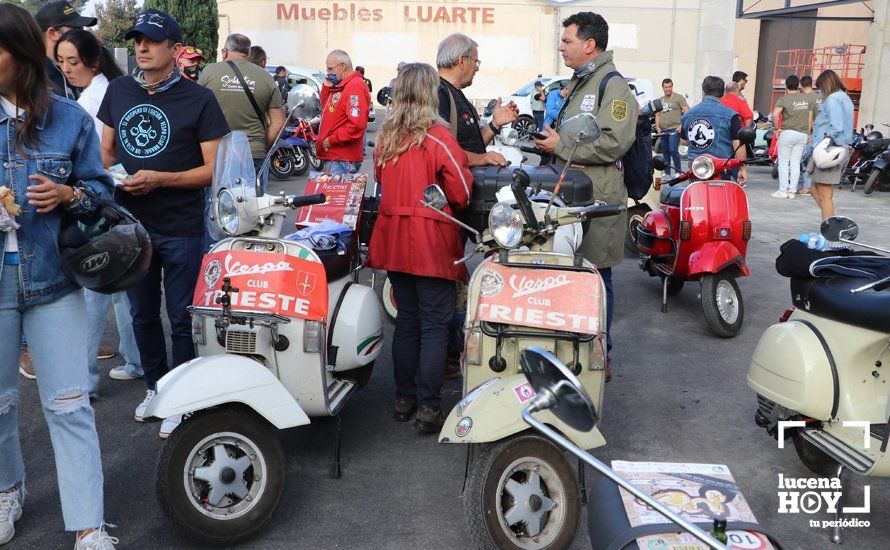 GALERÍA: Sigue la historia de amor entre Lucena y las Vespas: más de 500 vesperos vuelve a inundar las carreteras de la Subbética