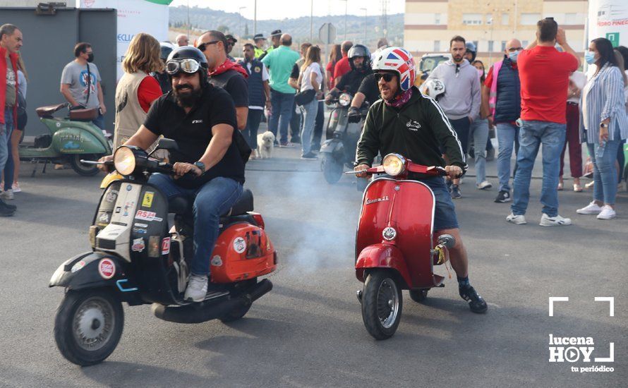 GALERÍA: Sigue la historia de amor entre Lucena y las Vespas: más de 500 vesperos vuelve a inundar las carreteras de la Subbética