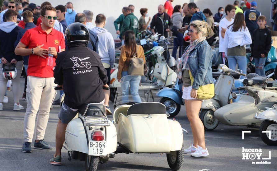 GALERÍA: Sigue la historia de amor entre Lucena y las Vespas: más de 500 vesperos vuelve a inundar las carreteras de la Subbética