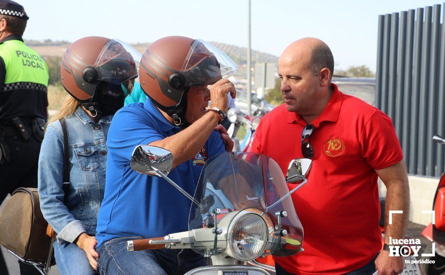 GALERÍA: Sigue la historia de amor entre Lucena y las Vespas: más de 500 vesperos vuelve a inundar las carreteras de la Subbética