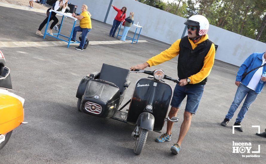 GALERÍA: Sigue la historia de amor entre Lucena y las Vespas: más de 500 vesperos vuelve a inundar las carreteras de la Subbética