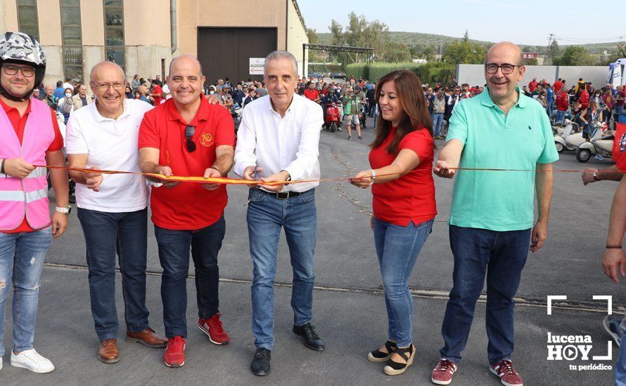 GALERÍA: Sigue la historia de amor entre Lucena y las Vespas: más de 500 vesperos vuelve a inundar las carreteras de la Subbética