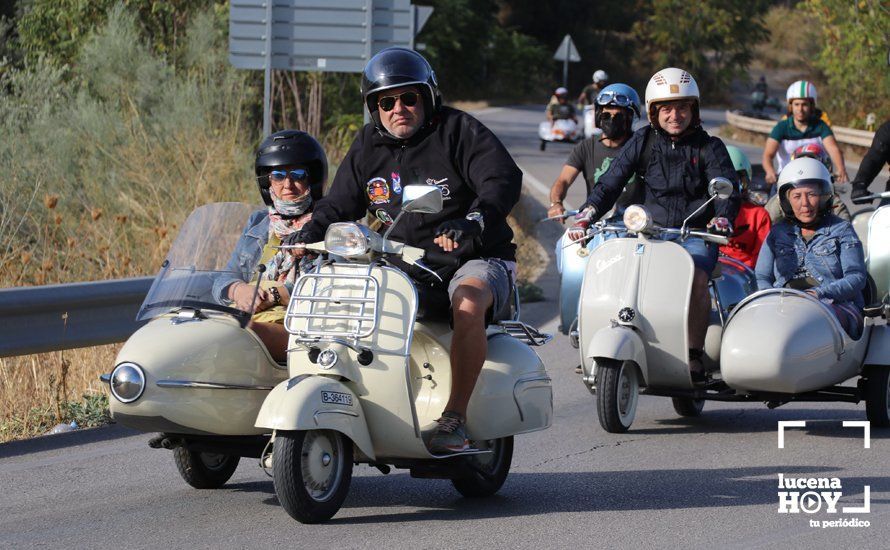 GALERÍA: Sigue la historia de amor entre Lucena y las Vespas: más de 500 vesperos vuelve a inundar las carreteras de la Subbética