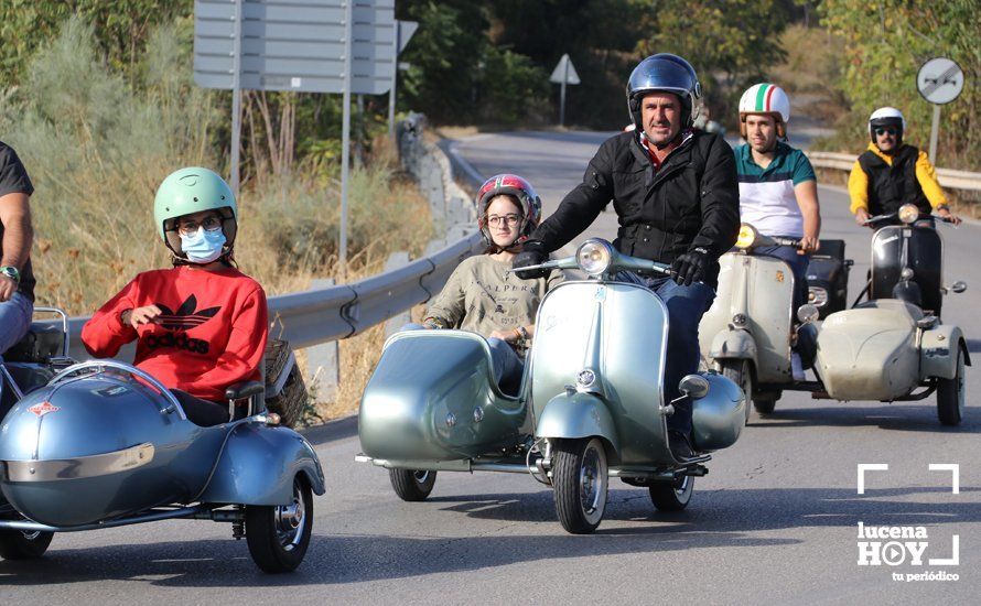 GALERÍA: Sigue la historia de amor entre Lucena y las Vespas: más de 500 vesperos vuelve a inundar las carreteras de la Subbética