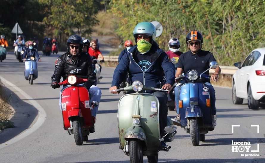 GALERÍA: Sigue la historia de amor entre Lucena y las Vespas: más de 500 vesperos vuelve a inundar las carreteras de la Subbética