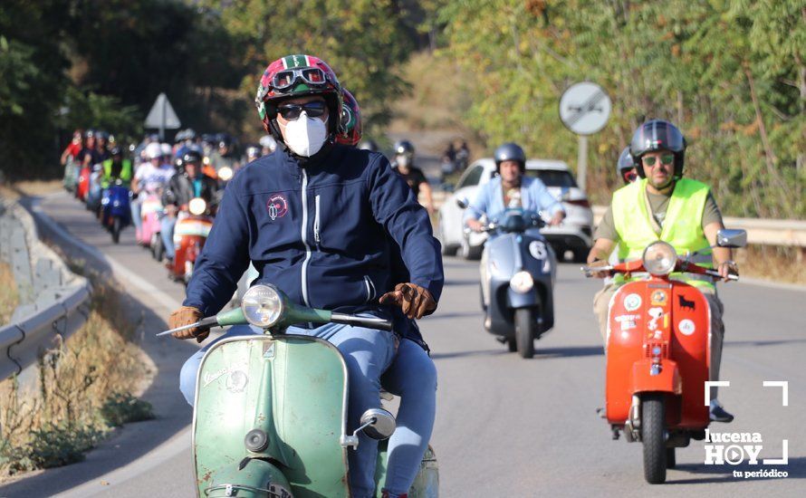 GALERÍA: Sigue la historia de amor entre Lucena y las Vespas: más de 500 vesperos vuelve a inundar las carreteras de la Subbética