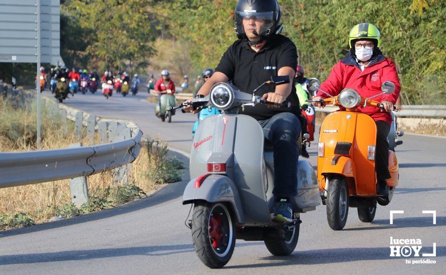 GALERÍA: Sigue la historia de amor entre Lucena y las Vespas: más de 500 vesperos vuelve a inundar las carreteras de la Subbética