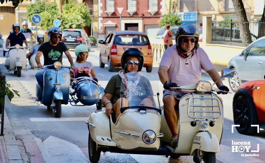 GALERÍA: Sigue la historia de amor entre Lucena y las Vespas: más de 500 vesperos vuelve a inundar las carreteras de la Subbética