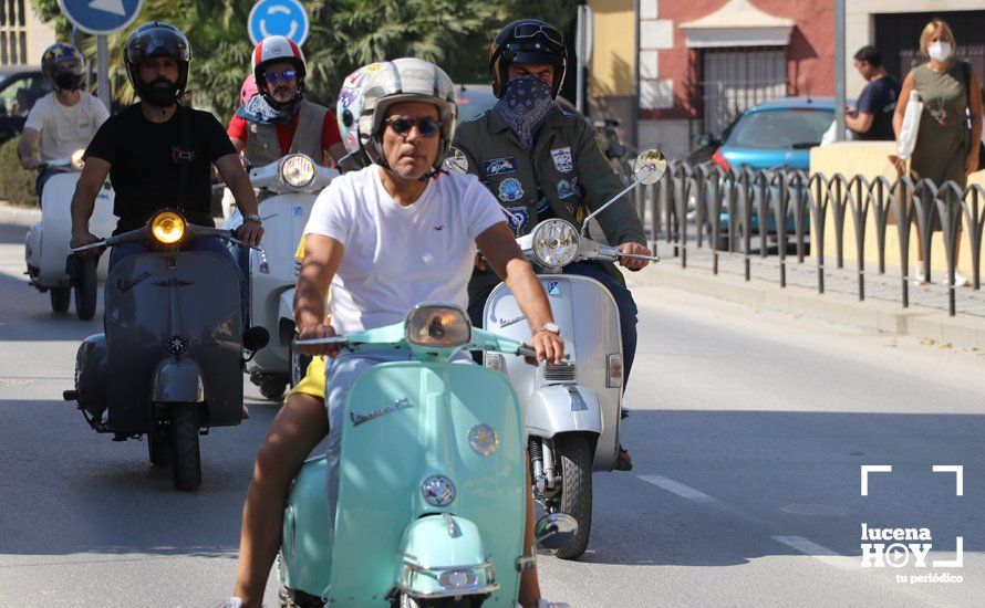 GALERÍA: Sigue la historia de amor entre Lucena y las Vespas: más de 500 vesperos vuelve a inundar las carreteras de la Subbética