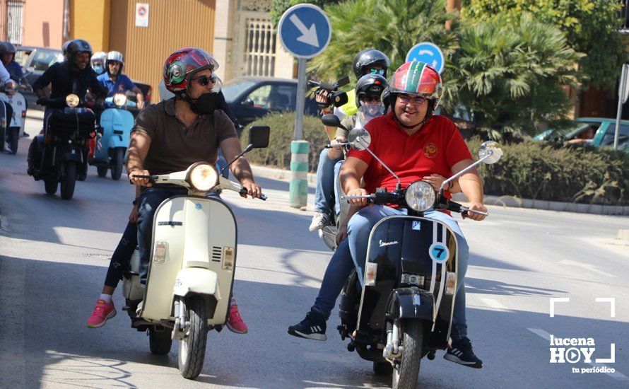 GALERÍA: Sigue la historia de amor entre Lucena y las Vespas: más de 500 vesperos vuelve a inundar las carreteras de la Subbética