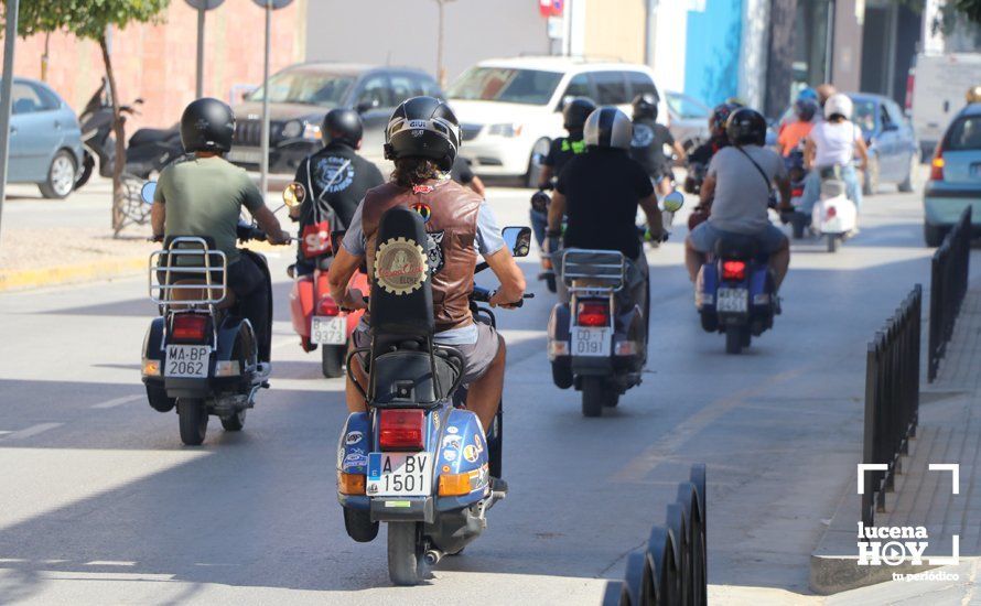 GALERÍA: Sigue la historia de amor entre Lucena y las Vespas: más de 500 vesperos vuelve a inundar las carreteras de la Subbética