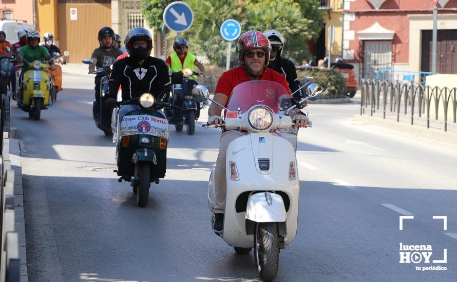 GALERÍA: Sigue la historia de amor entre Lucena y las Vespas: más de 500 vesperos vuelve a inundar las carreteras de la Subbética