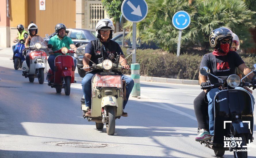 GALERÍA: Sigue la historia de amor entre Lucena y las Vespas: más de 500 vesperos vuelve a inundar las carreteras de la Subbética