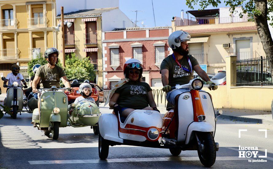 GALERÍA: Sigue la historia de amor entre Lucena y las Vespas: más de 500 vesperos vuelve a inundar las carreteras de la Subbética