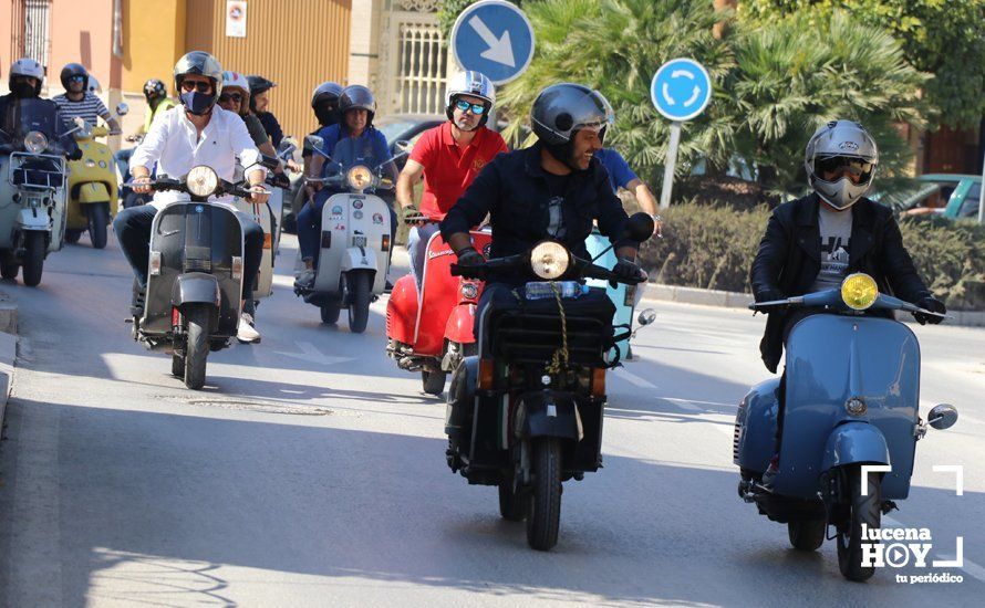 GALERÍA: Sigue la historia de amor entre Lucena y las Vespas: más de 500 vesperos vuelve a inundar las carreteras de la Subbética