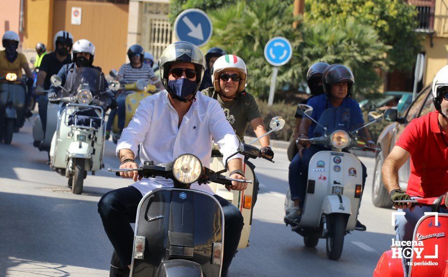 GALERÍA: Sigue la historia de amor entre Lucena y las Vespas: más de 500 vesperos vuelve a inundar las carreteras de la Subbética