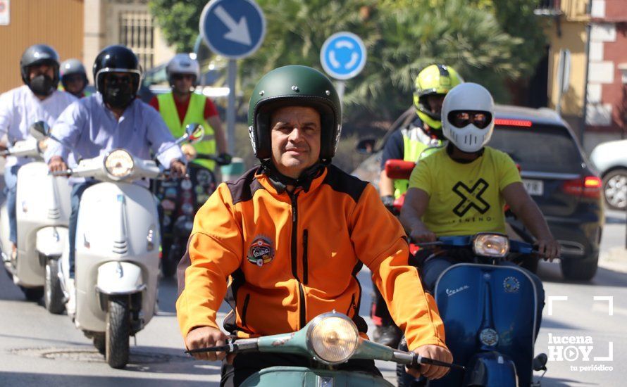 GALERÍA: Sigue la historia de amor entre Lucena y las Vespas: más de 500 vesperos vuelve a inundar las carreteras de la Subbética