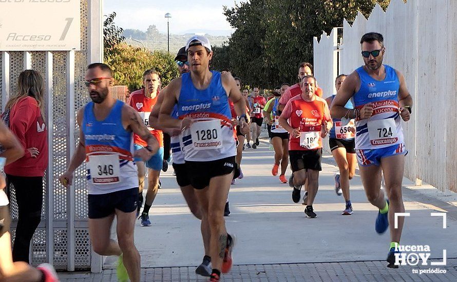 GALERÍA: La fiesta del atletismo vuelve a las calles de la ciudad con la I Carrera Popular "Día del Corazón" de Lucena. Las fotos de la prueba