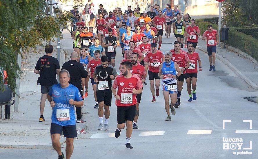 GALERÍA: La fiesta del atletismo vuelve a las calles de la ciudad con la I Carrera Popular "Día del Corazón" de Lucena. Las fotos de la prueba