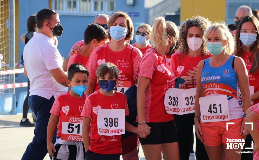 GALERÍA: Una marcha de carácter familiar y solidario ha completado la I Carrera Popular "Día del Corazón" celebrada este domingo
