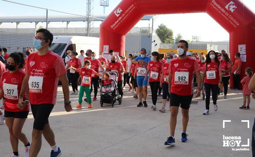 GALERÍA: Una marcha de carácter familiar y solidario ha completado la I Carrera Popular "Día del Corazón" celebrada este domingo