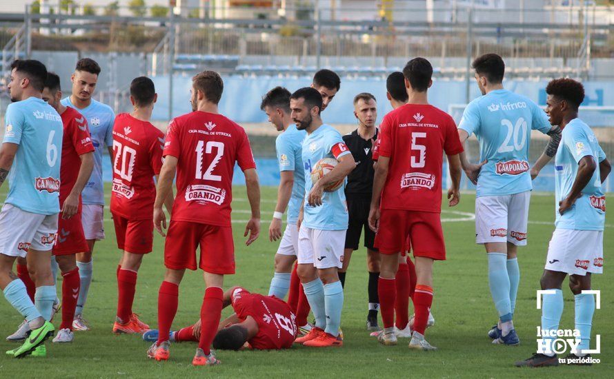 GALERÍA: El Ciudad de Lucena naufraga ante el Utrera en un partido para olvidar (0-1). Las fotos del encuentro