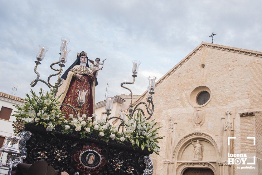 GALERÍA: Las fotos de la procesión de Santa Teresa celebrada este sábado