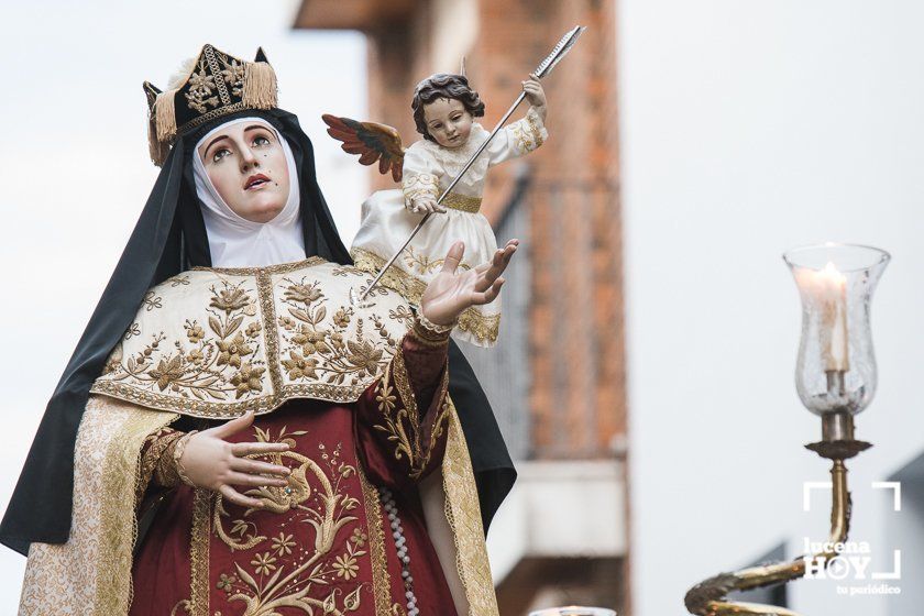 GALERÍA: Las fotos de la procesión de Santa Teresa celebrada este sábado