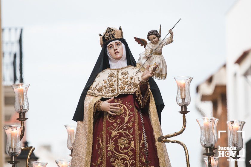 GALERÍA: Las fotos de la procesión de Santa Teresa celebrada este sábado