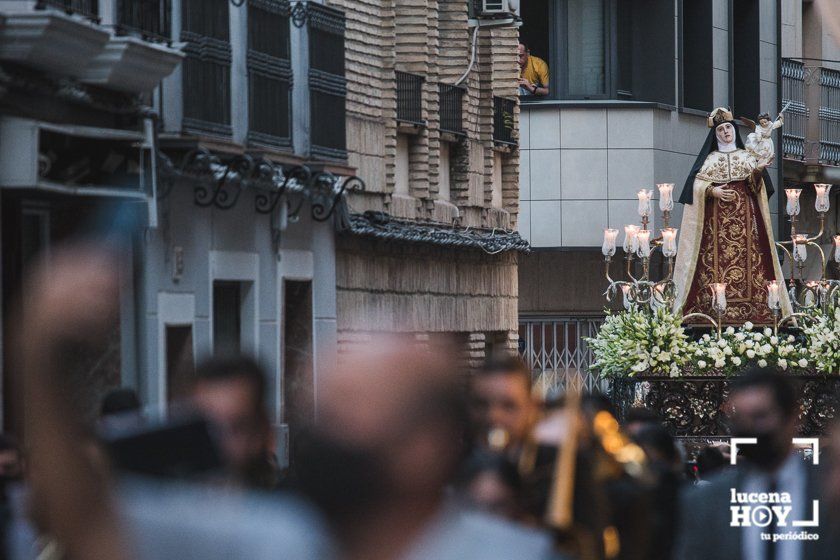 GALERÍA: Las fotos de la procesión de Santa Teresa celebrada este sábado