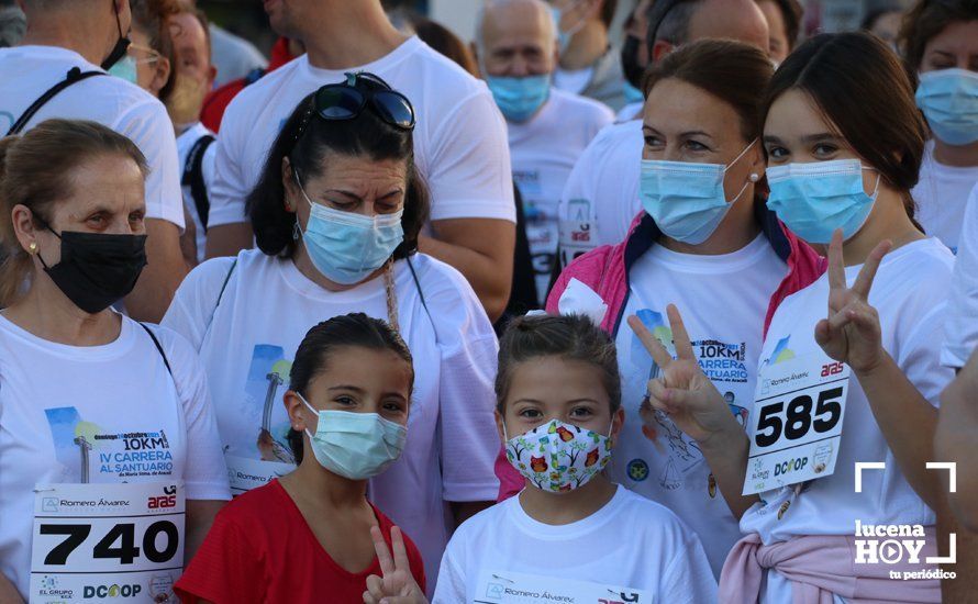 GALERÍA: Corriendo o andando: 800 personas en la IV Carrera de Subida al Real Santuario de María Stma. de Araceli que se han llevado Alberto Casas y Fátima Ouhaddou