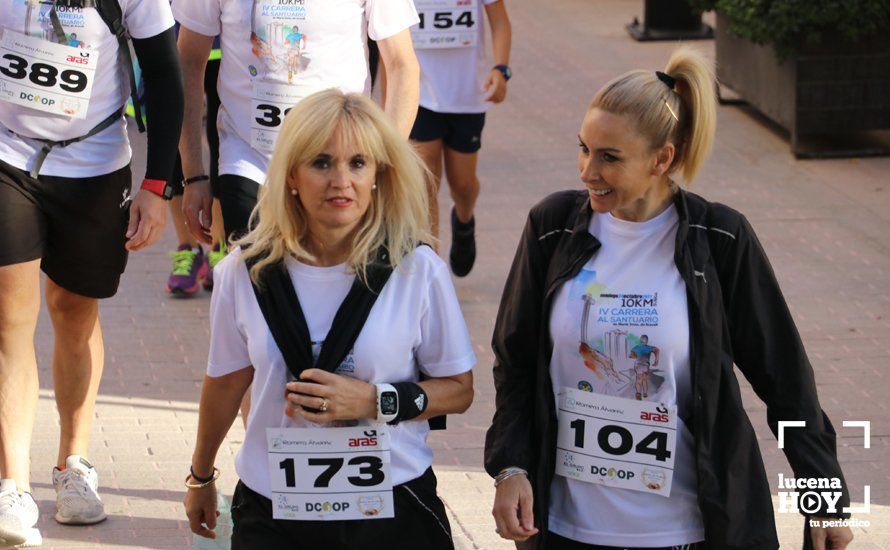 GALERÍA: Corriendo o andando: 800 personas en la IV Carrera de Subida al Real Santuario de María Stma. de Araceli que se han llevado Alberto Casas y Fátima Ouhaddou