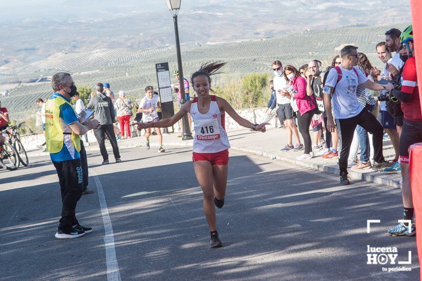 GALERÍA: Corriendo o andando: 800 personas en la IV Carrera de Subida al Real Santuario de María Stma. de Araceli que se han llevado Alberto Casas y Fátima Ouhaddou